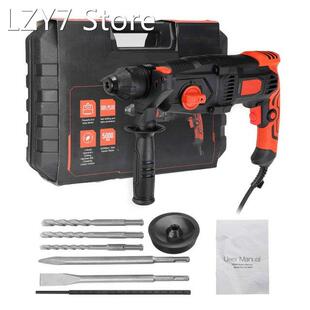 1050Rpm 5200Bpm Electric Rotary Hammer Drill 1/2Inch Cordles