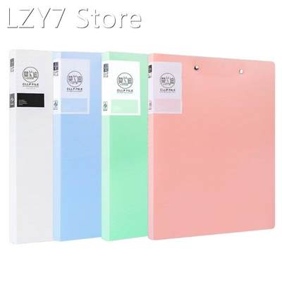 1Pc Larger Capacity A4 Document Holder A4 Size Punchless Bi