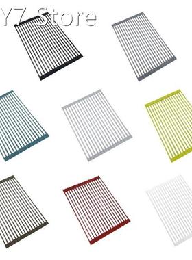 Roll Up Foldable Dish Drying Rack Over The Sink Non-Slip Sil