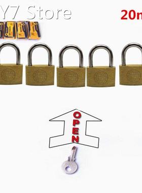 Free shipping 10PC 20mm padlocks open by same keys