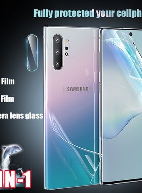 Front Back Hydrogel Film For Samsung Galaxy Note 10 Plus 8 9