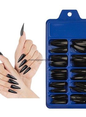 New Fake Nails Product Ideas Long Coffin Artificial Nail Ful