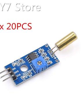 20PCS/LOT Golden SW520D angle sensor module ball switch tilt
