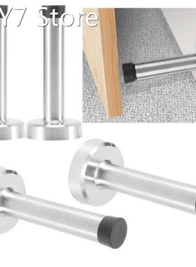4 Set Stainless Steel Door Stopper Wall Mounted Door Holder