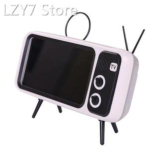 Retro Bluetooth-compatible Speaker Cellphone Stand Function