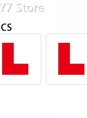 2 Pack of Fully Magnetic L Plates for New Drivers,Learner P