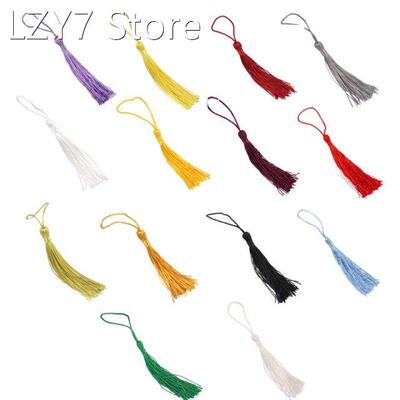 Bead Counter Decoration Polyester Tassels with Hanging Ring