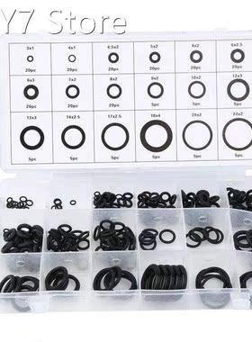 Universal New tool 18 Sizes 225 x Rubber O Ring O-Ring Washe