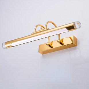 6W LED Mirror Lamp Gold Mirror Cabinet Light Mural Lamp Bath