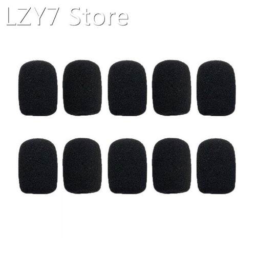 10pcs 30mm Soft Elastic Sponge Microphone Head Cover Foam Sp