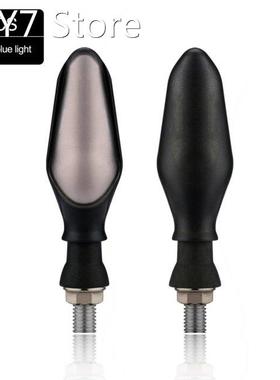 Motorcycle Turn Signals 2Pcs LED Tail Lamps Daytime Running