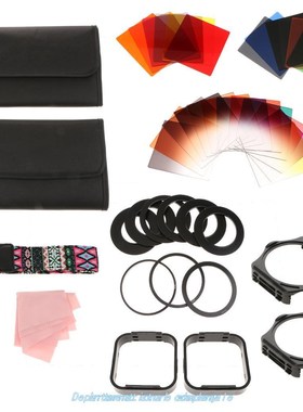 38 in 1 Graduated 24 Color Filter Sets Filters Kit with 2 Fi