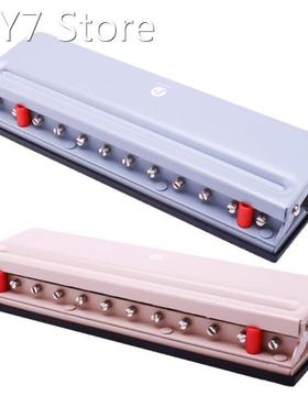 Mushroom 12-Hole Puncher Paper 6 Sheets with Chip Tray for s