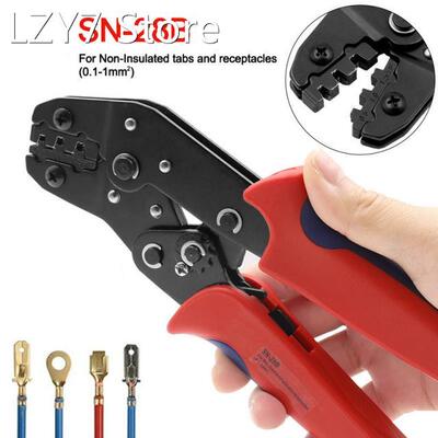 SN-28B Terminals Crimp Pliers 0.1-1mm And Interchangeable Di