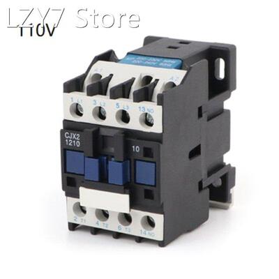 CJX2-1210 12A 110V/220V AC Contactor Rail Buckle Design Norm