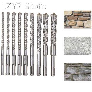 9 Pcs/Set Round Shank Cross Electric Hammer Drill Bit Set fo