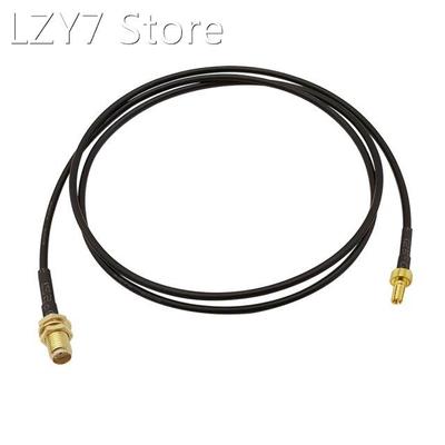 1Pcs SMA Female Jack Bulkhead to CRC9 Male Plug Connector Ca