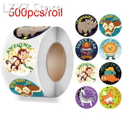 500 Pcs Reward Stickers Motivational Stickers Roll For Kids