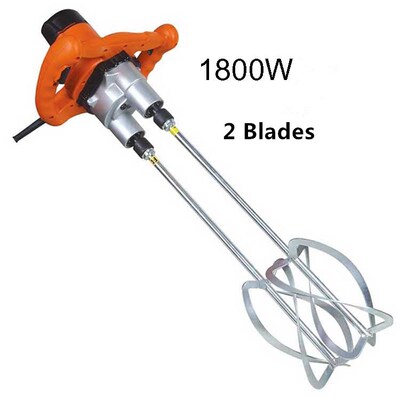 2 Blades for 1800W Cement Mixer Concrete Grout Painting Hand