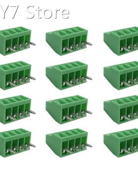 2/5/10Pcs KF120 4 Pin 2.54mm PCB Screw Terminal Blocks KF120