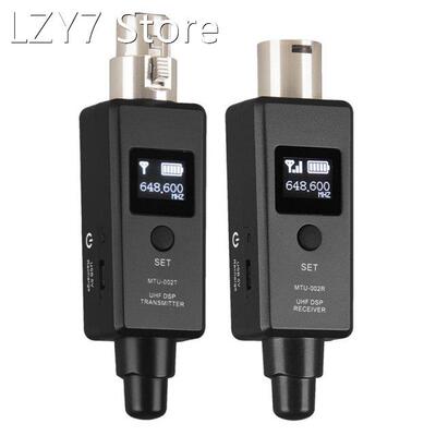 Wireless Microphone System Transmitter Receiver For Dynamic