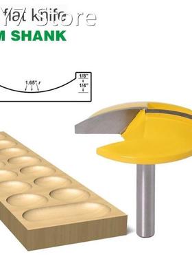 1PC 6mm Shank Small Bowl Router Bit - 1-1/2 Radius - 1-3/4