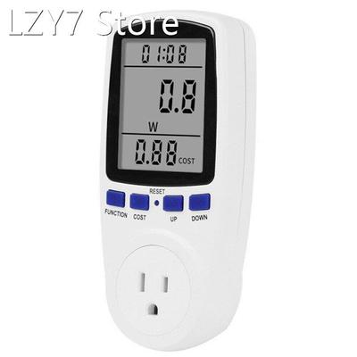Plug in Power Meter Electricity Analyzer Monitor Socket 110V