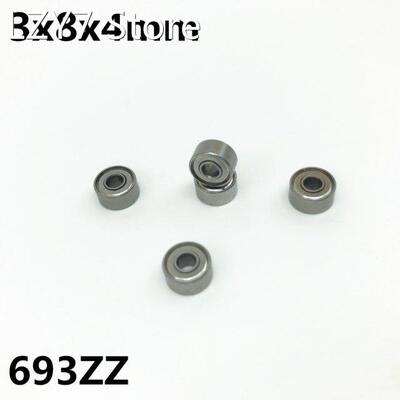 10Pcs 693ZZ L-830ZZ 3x8x4 mm Deep groove ball bearing Miniat
