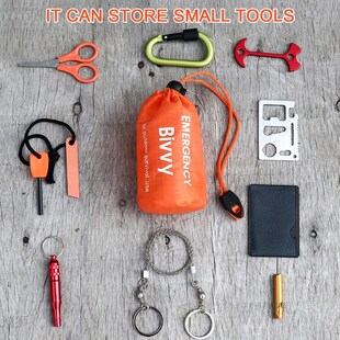 Portable Emergency Sleeping Bag Blanket Storage Bags Camping