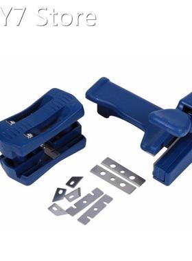 2Pcs/Set Double Edge Laminate Trimmer Woodworking PVC Edge B