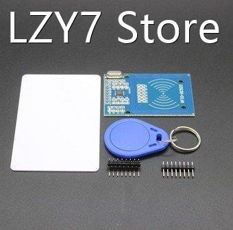 Wholesale RFID module RC522 Kits S50 13.56 Mhz 6cm With Tags