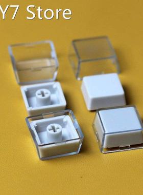 10/Pcs Keycap Shell Protection Transparent Keycaps Removable