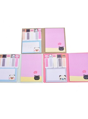 Kawaii Forest Animal Cute Paper Memo Pad Sticker Post Sticky