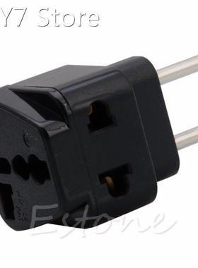 1Pc Universal UK/US/EU/AU to EU EUROPE Plug Travel Power Ada