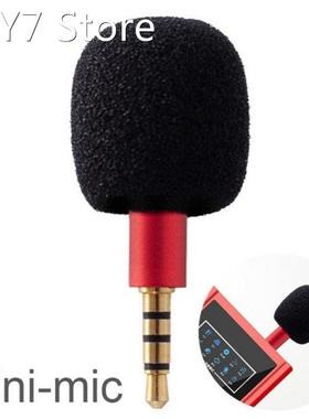 Portable Microphone Mic 3.5mm Aux 4 Pole Metal Capacita