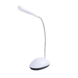 Battery Powered Mini LED Desk Lamp 360 Degree Rotation Readi