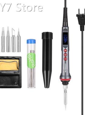 HANDSKIT 90W LED Digital Electric Soldering Iron Set Adjusta