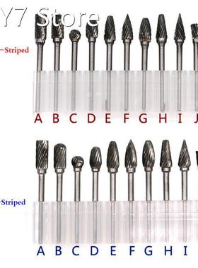10Pcs/Box Rotary Burrs Electric mill accessories Rotary File