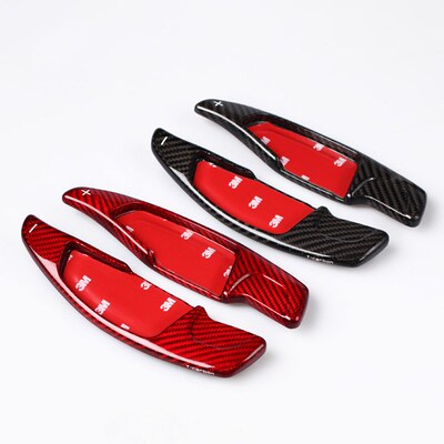 Lengthen Style carbon fiber Steering wheel paddle shift Fit