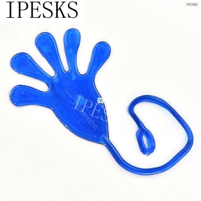 10pcs/lot cute glitter sticky hands gags funny adult gadget