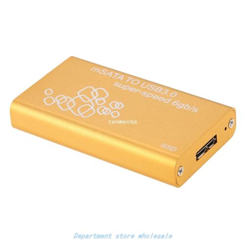 mSATA to USB 3.0 Hard Drive Enclosure Adapter Case Support U