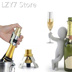 Portable Stainless Steel Champagne Stopper Cork Sparkling Wi