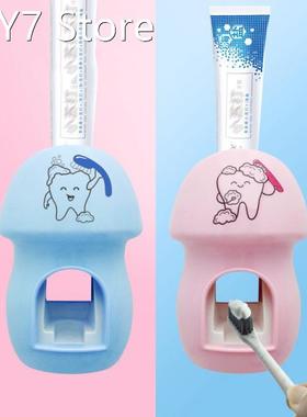 Automatic Toothpaste Dispenser Wall Mount Toothpaste Squeeze