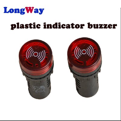 LED Active Buzzer Beep Alarm Indicator 1pc AD16-22 12V 24V 1