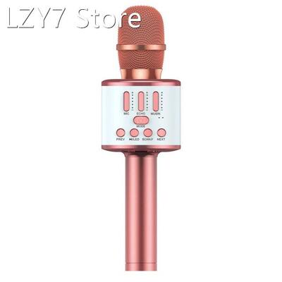 Portable A68 Microphone Wireless Karaoke LED Handheld All-in