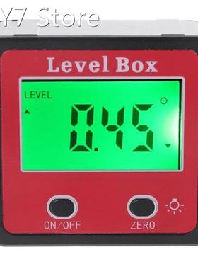 Digital Inclinometer Spirit Level Protractor Angle Gauge Met