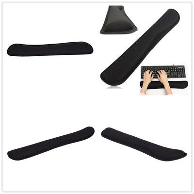 Wrist-Gel-Cushion Rest-Support Keyboard Comfort-Pad Black PC