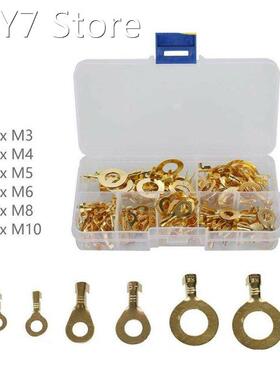 150pcs Ring Eyelets Cable Connector M3 M4 M5 M6 M8 M10 Assor