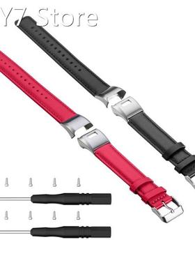 Watch Band for Garmin VIVOsmart HR Luxury Leather Replacemen