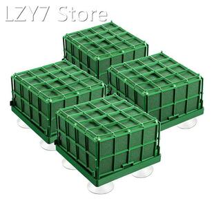 4Pcs Floral Foam Cage Flower Holder with Floral Foam and Suc